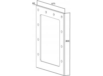 Зеркало ДримСтар ДС-40