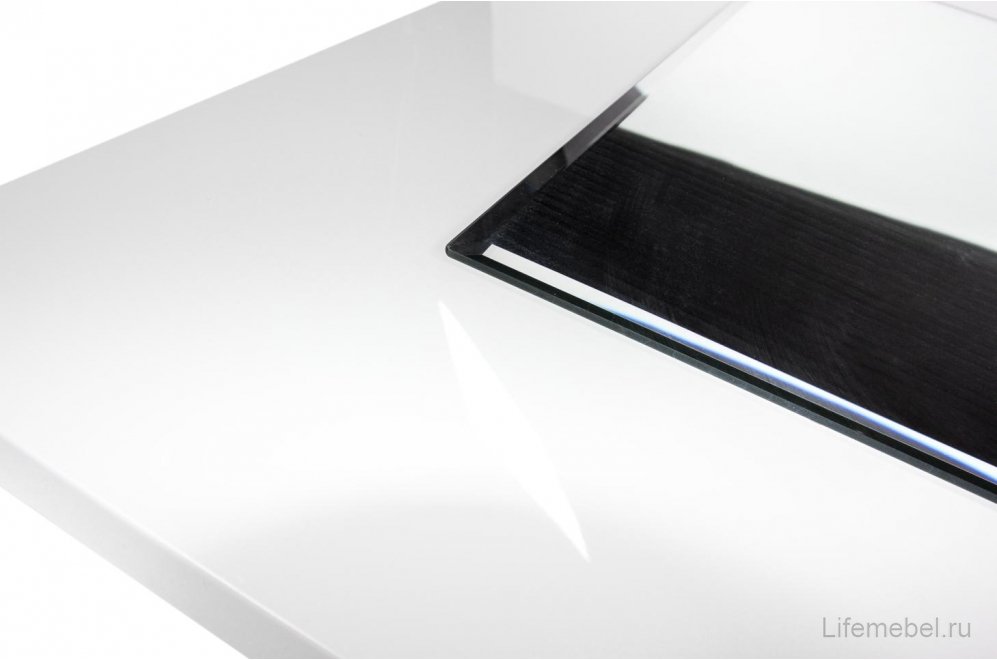 Зеркало E-77 белое