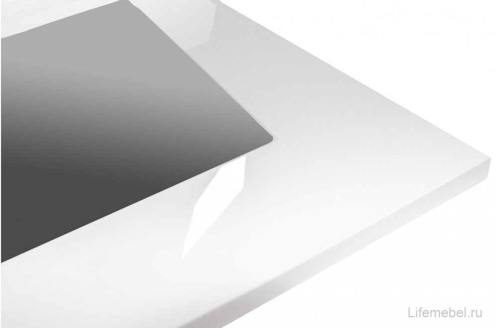 Зеркало E-77 белое