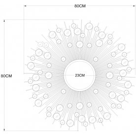 Зеркало Флора-2