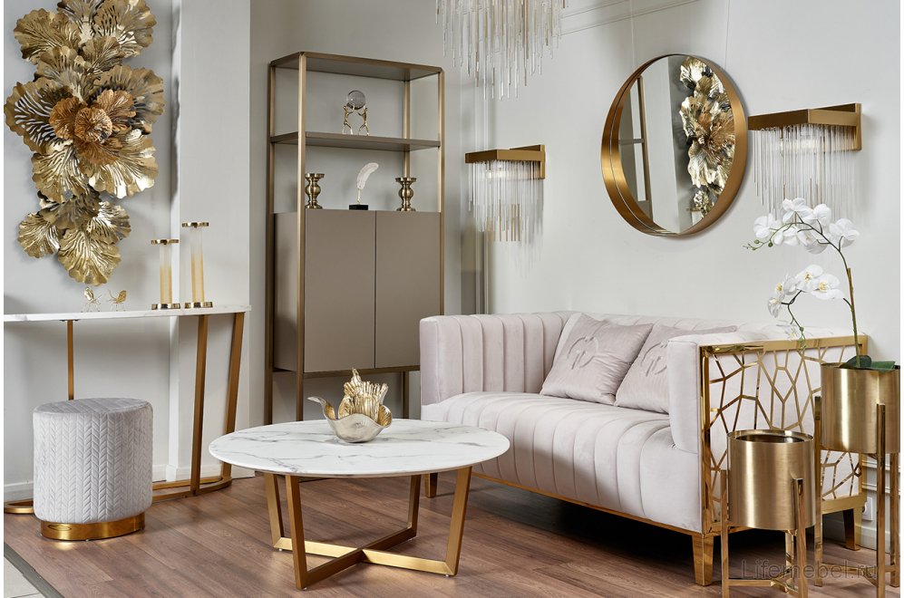 Зеркало Гогенц-4 золото