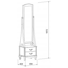 Зеркало Leset Джульетта