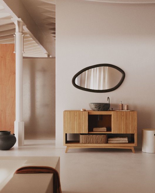 Зеркало Magrit черное