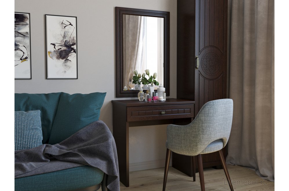 Зеркало Монблан МБ-41 орех шоколадный