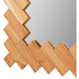 Зеркало Дубовые планки V20083