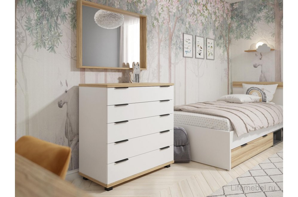 Зеркало Скайлайт СЛ-50 блэквуд ячменный