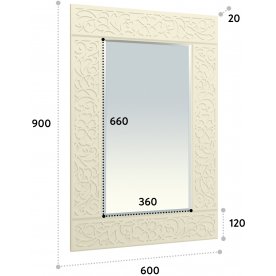 Зеркало Соня Премиум