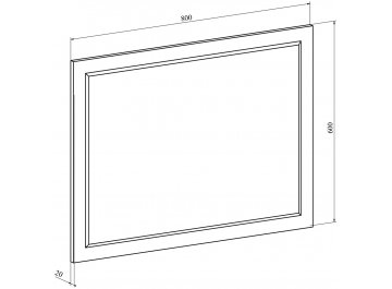 Зеркало Виктория ВИ-18