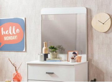 Зеркало детское White