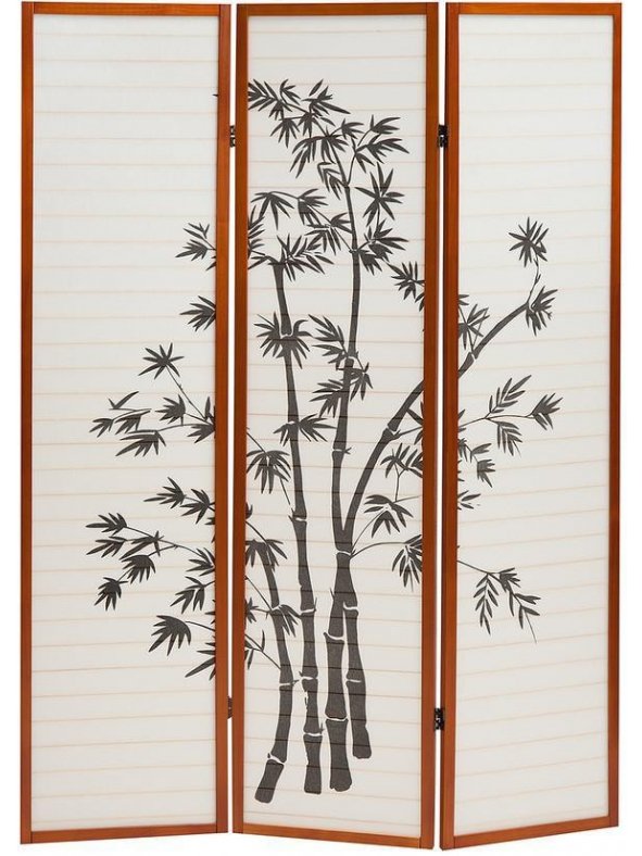 Ширма NY-1033-3 walnut