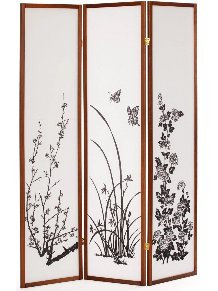 Ширма SN-0012 walnut орех