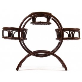 Подставка для цветов Circle Planter орех