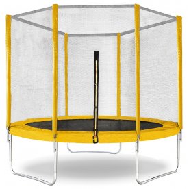 Батут с защитной сеткой Trampoline 10