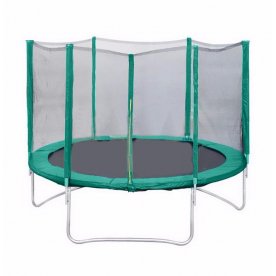 Батут с защитной сеткой Trampoline 12 3,7 м
