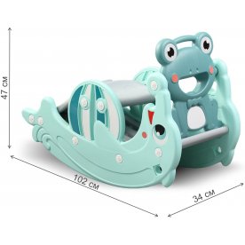 Горка Дельфин PS-037-М