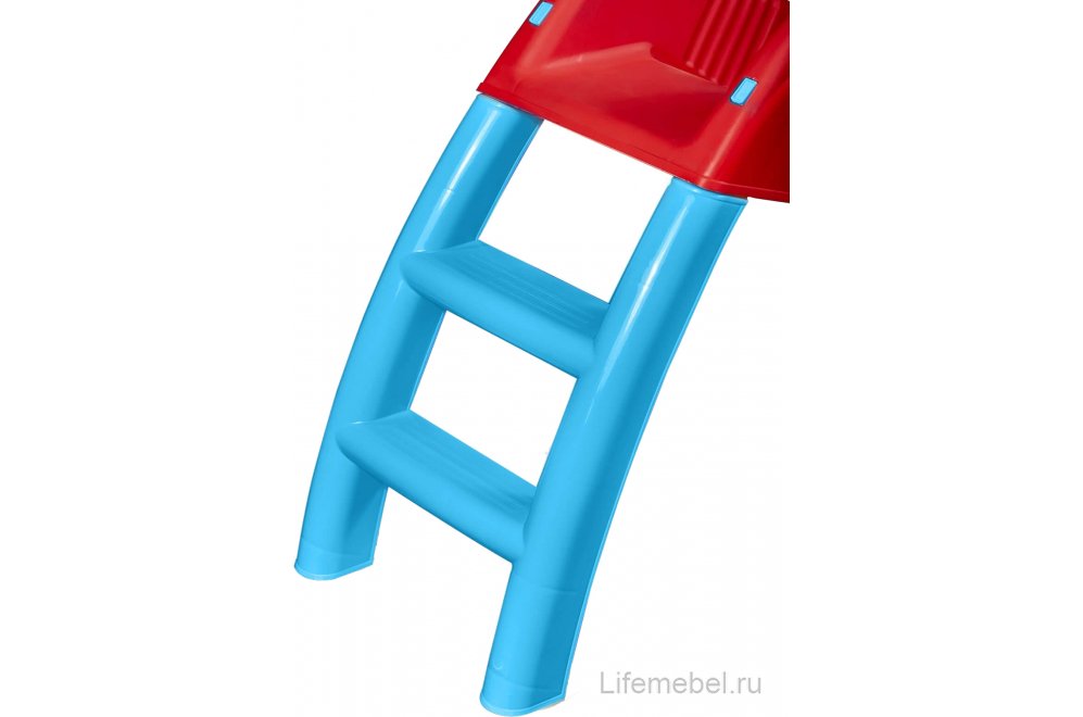 Горка Kids 608 красный / голубой