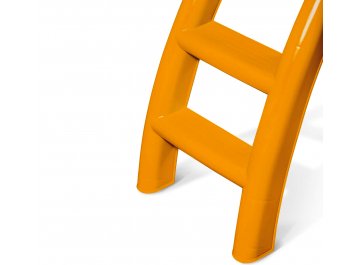 Пластиковая горка для детей Sheffilton KIDS Черепаха голубой/оранжевый