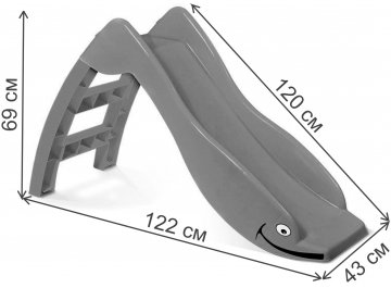 Горка Sheffilton Kids Дельфин 307