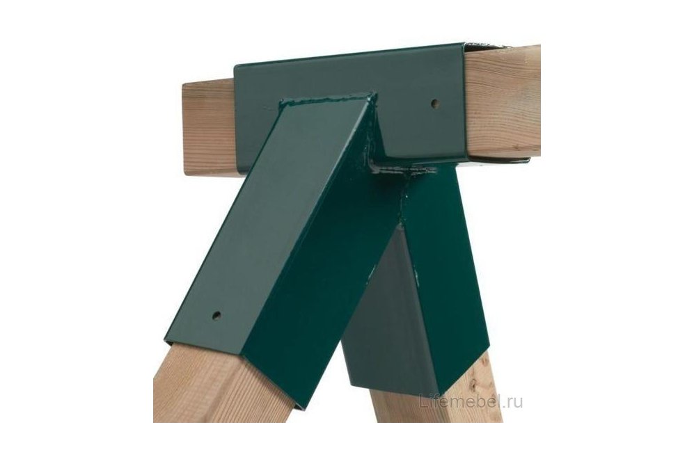 Качели-гнездо HITd100 дачные 100 см обмотка желтая / сетка черная