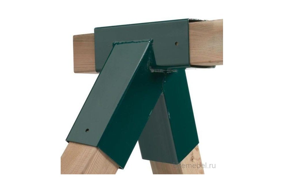 Качели-гнездо HITd120 дачные 120 см обмотка желтая / сетка черная