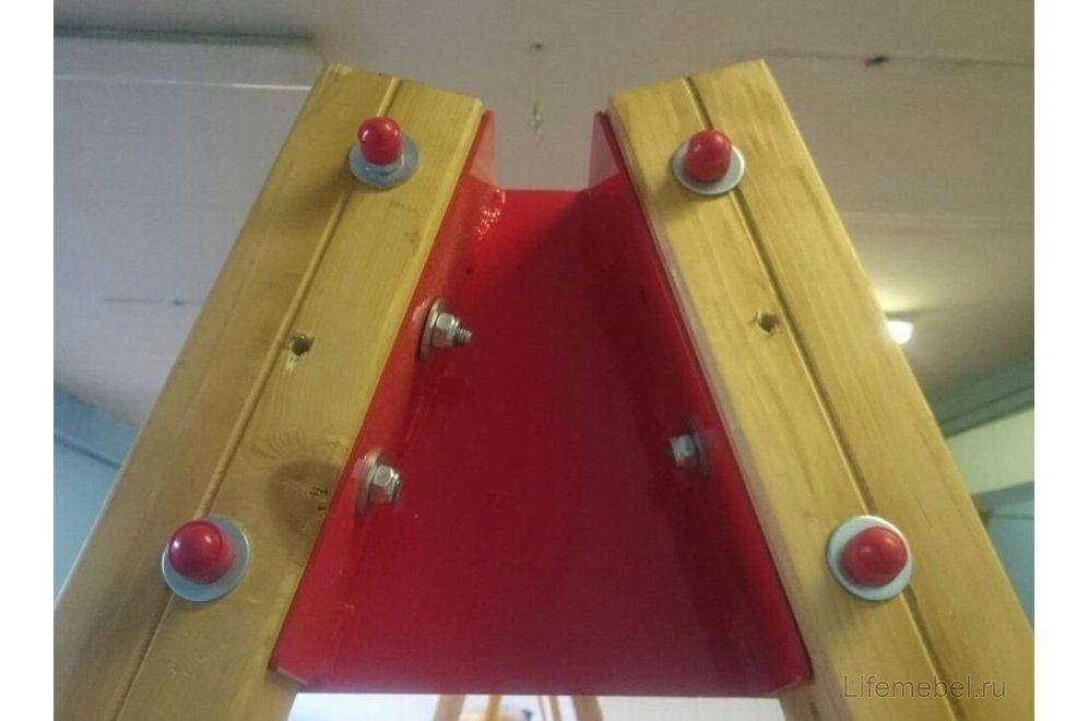 Качели-гнездо HITs120 садовые 120 см обмотка черная / сетка желтая