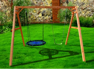 Качели двухместные для дачи Можга P911-6