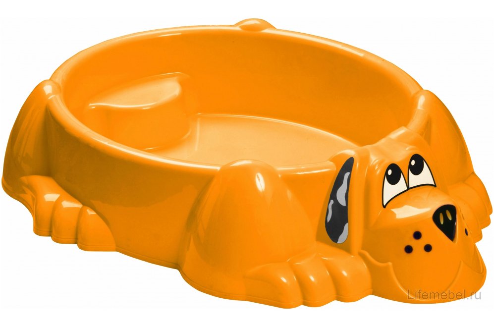 Песочница Sheffilton Kids Собачка 432 оранжевый / зеленый