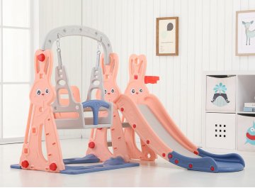 Пластиковая детская площадка Зайчонок PS-042-О оранжевая