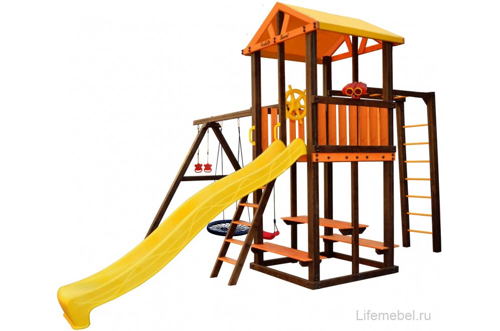 Детская площадка Bari-6 паутина качели