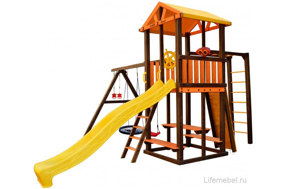 Детская площадка Bari-7 паутина качели