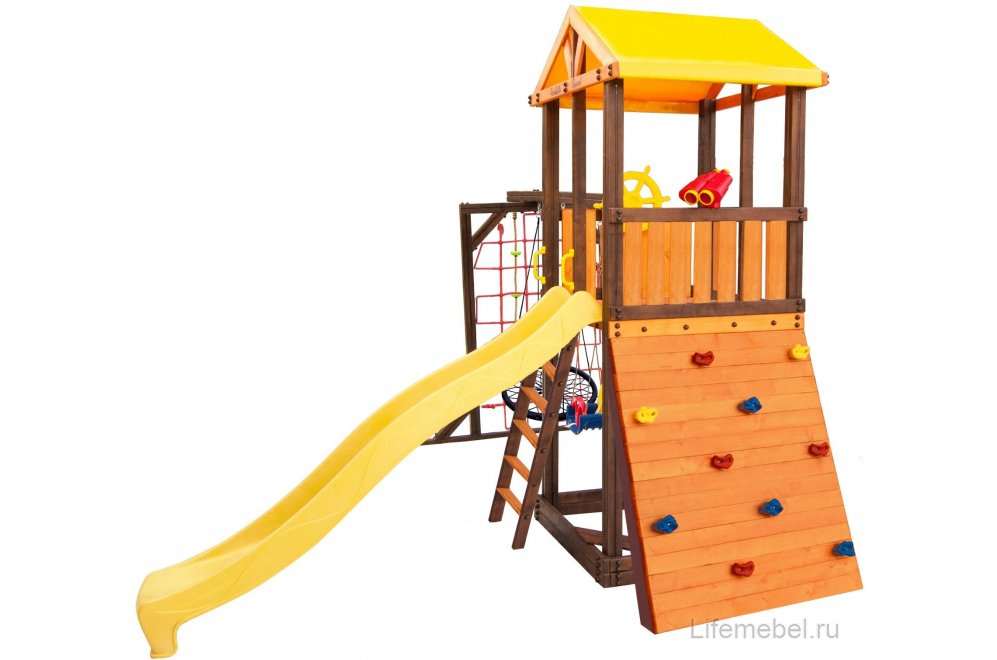 Детская площадка Pitigliano-11 паутина качели