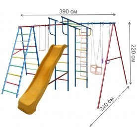 Детский спортивный комплекс Вертикаль-А+П макси