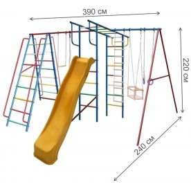 Детский спортивный комплекс Вертикаль-А1+П макси