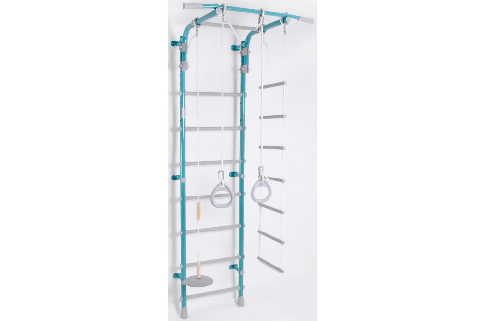 Спорткомплекс Pastel 2 бирюзовый / серый