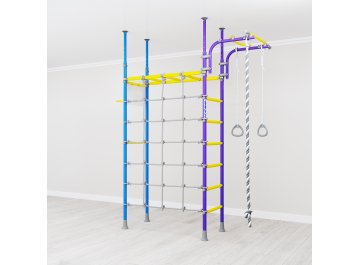 Металлический детский спортивный комплекс R4 01.40.7.06.490.03.00-66 сиренево / голубой