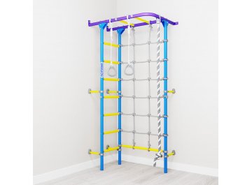 Детский спортивный комплекс для дачи S4 01.31.7.06.410.00.00-69 сиренево-голубой