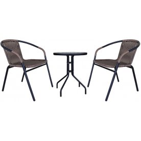 Кофейный комплект из ротанга Марсель Мини