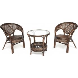 Кофейный комплект из ротанга Pelangi