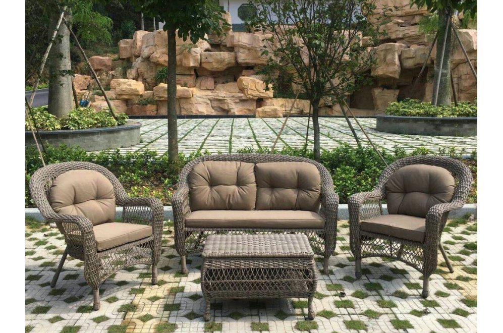 Комплект для отдыха из ротанга LV520BB beige / beige