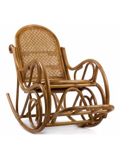 Кресло-качалка MOSCOW без подушки мёд