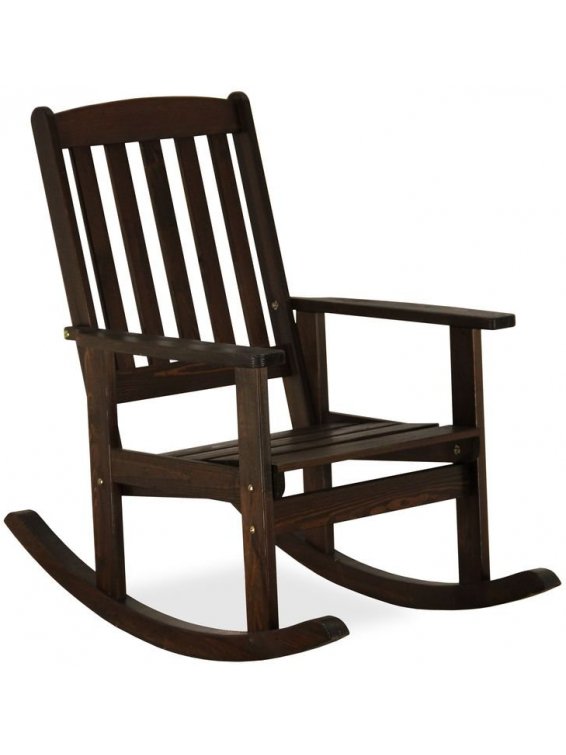 Кресло-качалка Оливер Соло окрашенное 