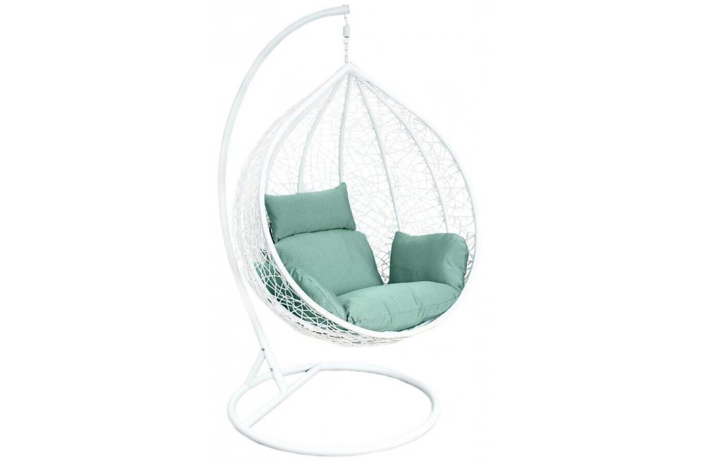 Подвесное кресло AFM-168A-L white / green