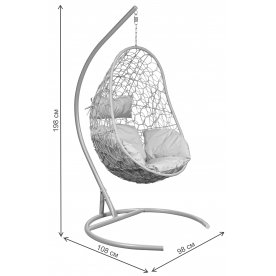 Подвесное кресло Leset Ажур