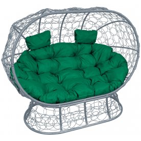 Диван из ротанга Лежебока