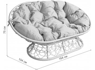 Диван из ротанга Мамасан