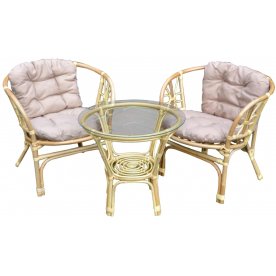 Комплект для отдыха из ротанга Багамы Мини BТS01-МТ001