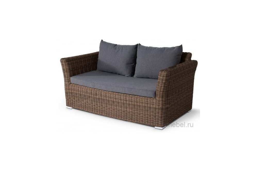Комплект для отдыха из ротанга Пакора / Капучино Сингл лаунж зона коричневый