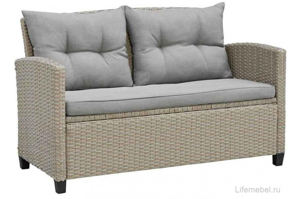 Комплект для отдыха из ротанга AFM-804B бежевый