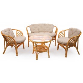 Набор для отдыха Bahama с подушками золотой мед