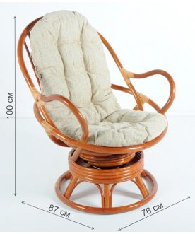 Кресло из ротанга 05/01